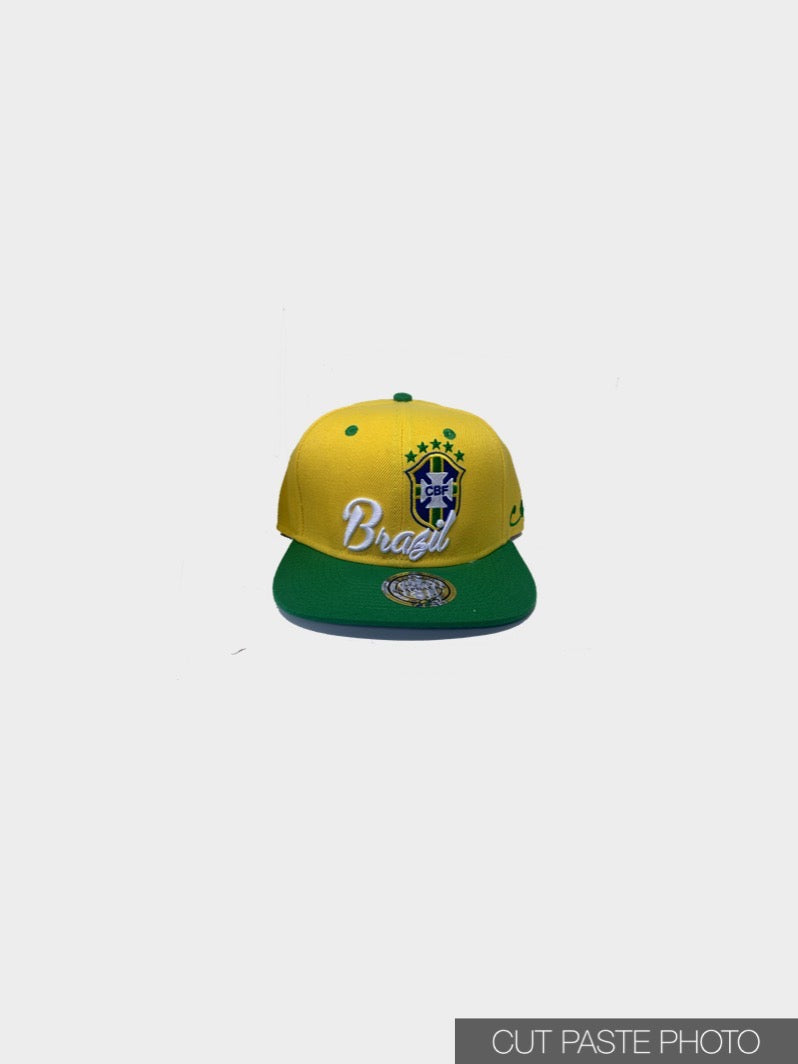snapback Brazil ( Brasil cap / Brazilian hat / Brazilian cap / country cap / Brasilian hat / harmony day)