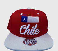 snapback Chile ( Chile cap / Chile hat / Chilean cap / country cap / Chilean hat / harmony day)