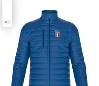 Italy Puffer jacket 24/26 ( italy blue / Italian training jacket / warm up jacket / Harmony day /warm winter / Italia jumper)