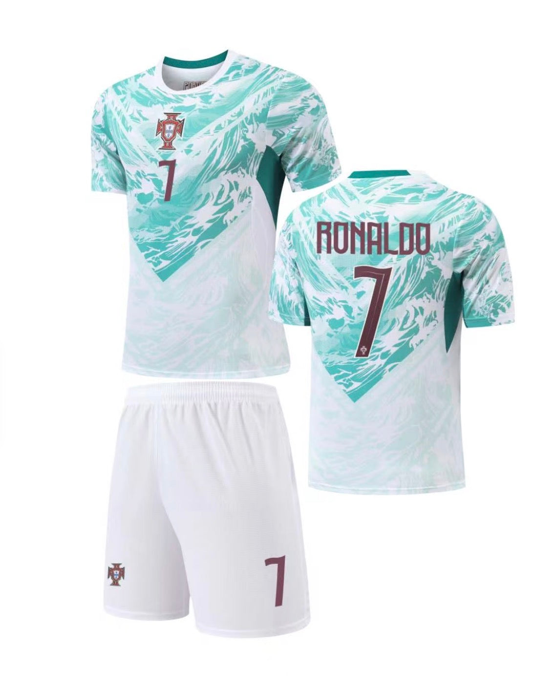 Football Jersey Portugal away white Ronaldo World Cup 2026 ( Harmony day / country jersey & shorts / Portugal shirt  / Cristian /european )