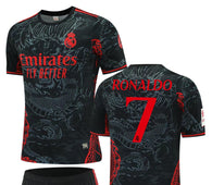 Football Jersey Real Madrid fc red dragon 2025-2026 RONALDO #7 ( A Grade soccer shirt & shorts / junior / gift )