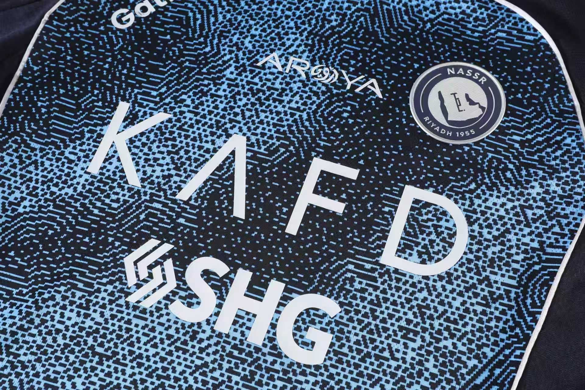 Football Jersey Al Nassr fc Away Ronaldo number#7  25/26 ( A Grade Quality / saudi arabian team / soccer shirt & shorts / football shirt )