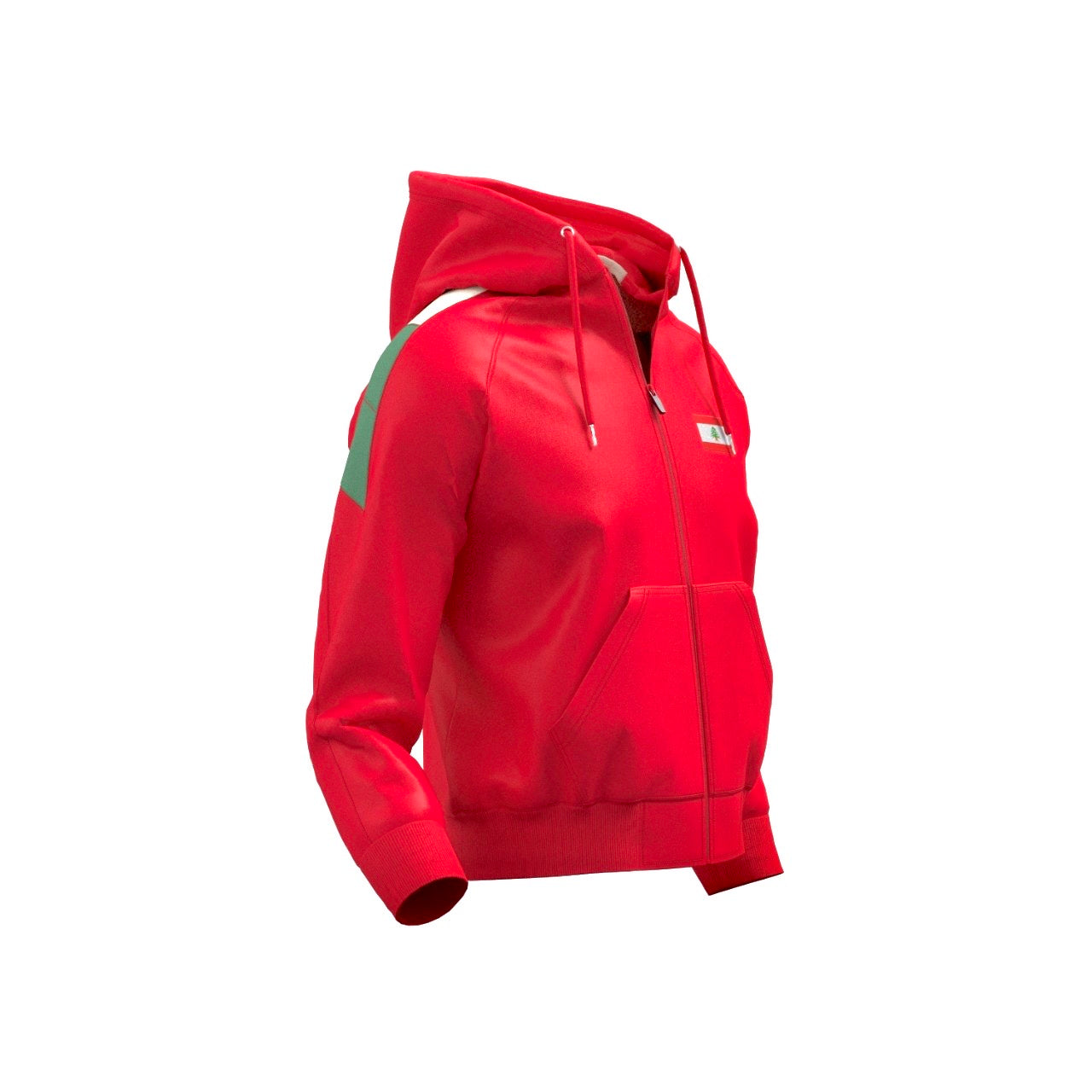 Lebanon Zipper Hoodie jumper ( fleece / training / warm up / Harmony day  / book week )