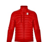 Malta Puffer jacket (red padded / winter training warm up jacket / Harmony day / Maltese winter )