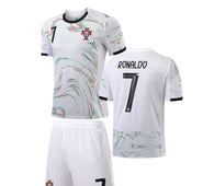 Football Jersey Portugal white Ronaldo 25/26 ( Harmony day / country jersey & shorts / football shirt / Portugal shirt  / Ronaldo european jersey ) b