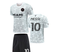 Football Jersey Inter Miami white Media Messi number#10 2024-2025 (  Lionel / jersey & shorts / soccer jersey / specials )