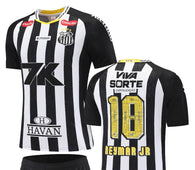 Football Jersey Santos Neymar jr home 25/26 #number10 ( Harmony day / Brasil soccer shirt & shorts )