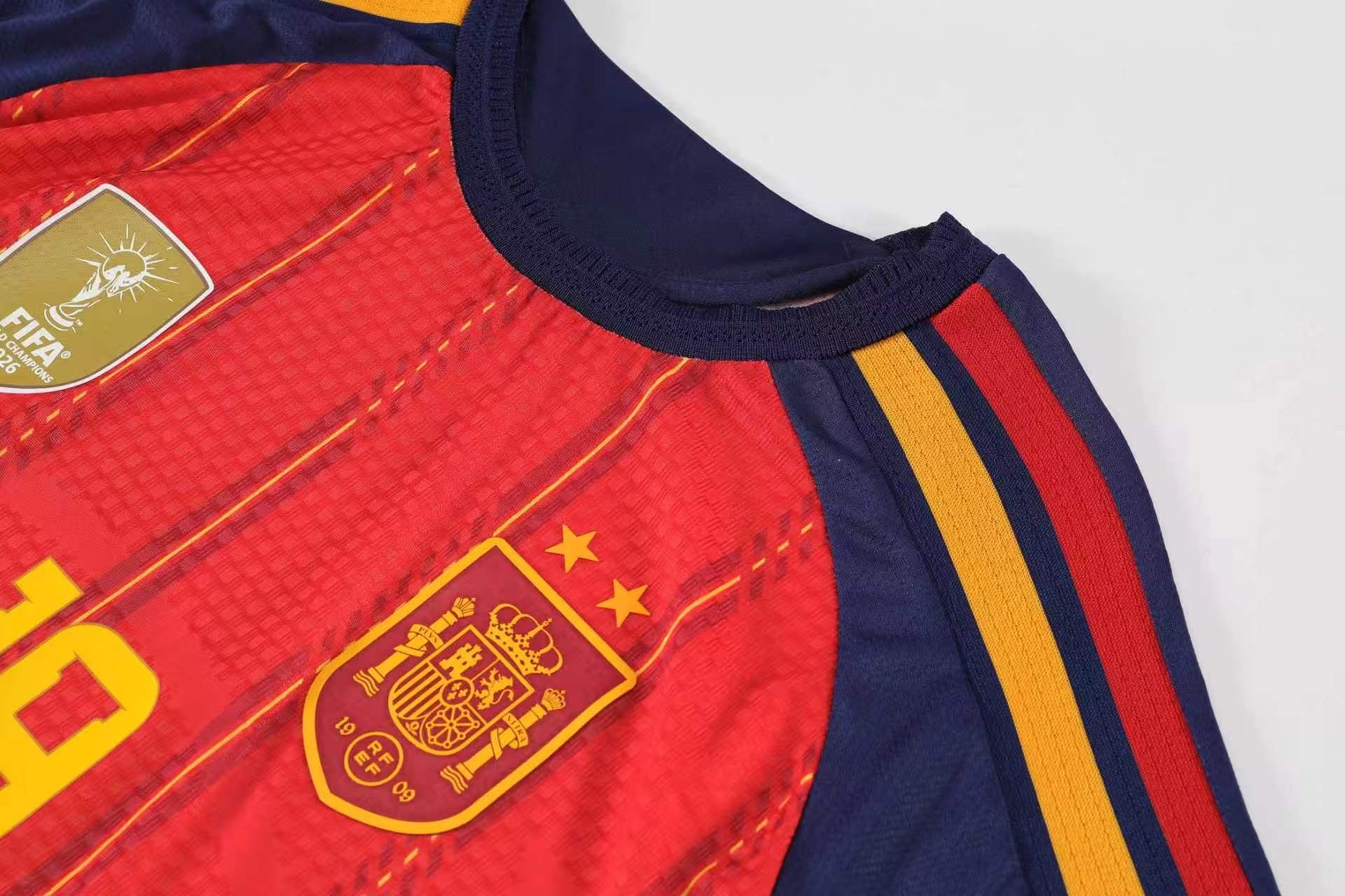 Football Jersey Spain home LAMINE YAMAL #19 World cup 2026 ( A GRADE Quality/ soccer shirt /shorts / country Espana )