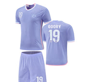 Football Jersey set Australia purple  Katrina Gorry number#19 25/26( shirt & shorts / soccer shirt / country / football shirt )