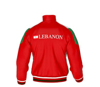 Lebanon jacket ( Zipper jacket  /training jacket / warm up jacket / Harmony day  / book week )