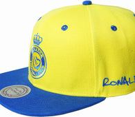 snapback al nassr cap( Ronaldo cap /  cap /  hat / country cap / Ronaldo cap / harmony day)