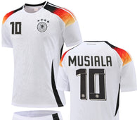 Football Jersey Germany home MUSIALA 2024/2026 number#( euro /european world cup / German shirt  / Harmony day / country shirt / German jersey