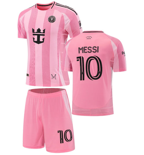 Football Jersey Inter Miami Home Messi number#10 2025-2026 ( A grade high quality shirt & shorts / Lionel / soccer jersey )