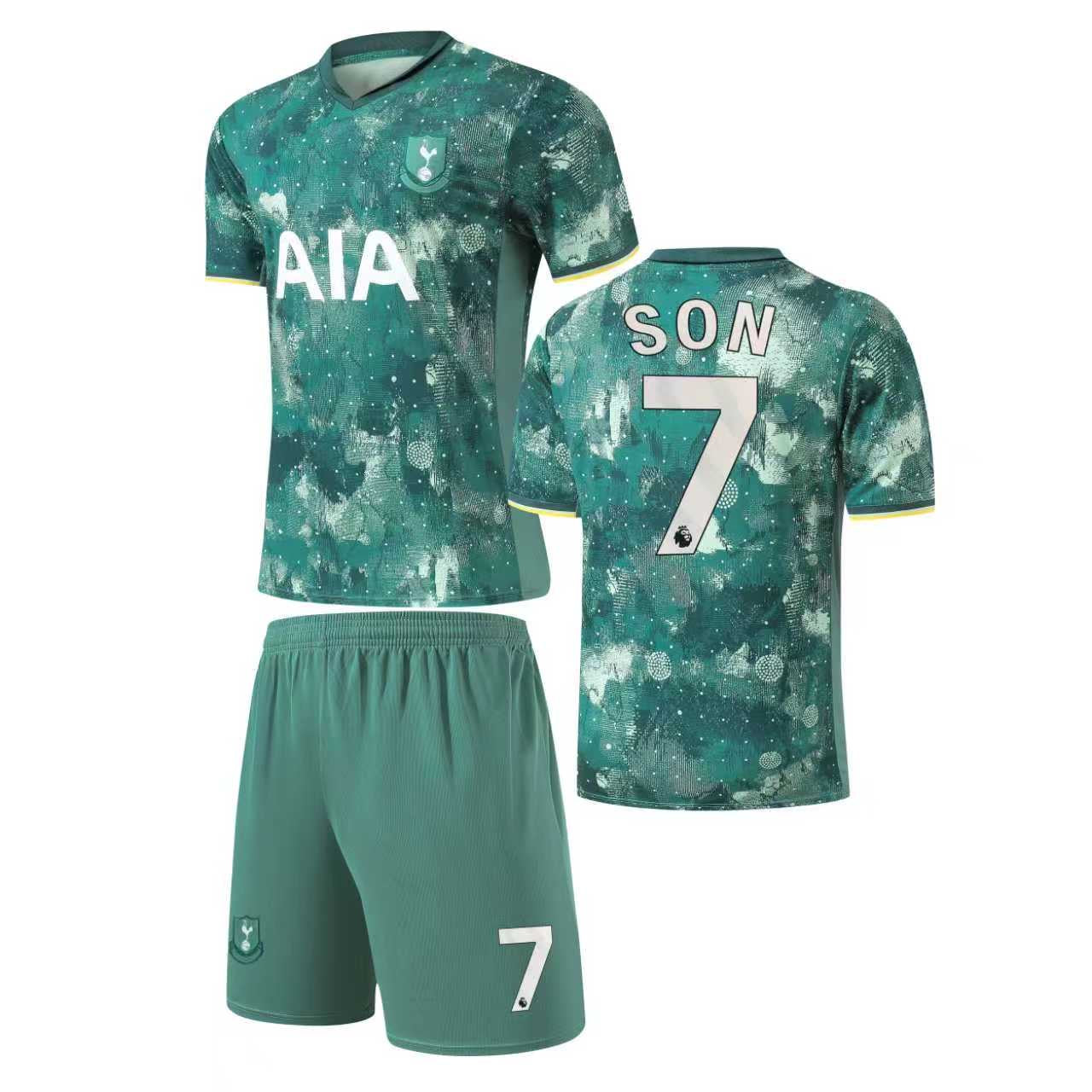 Football jersey Tottenham Away Son #7  24/25 ( spurs jersey and shorts / Korean )