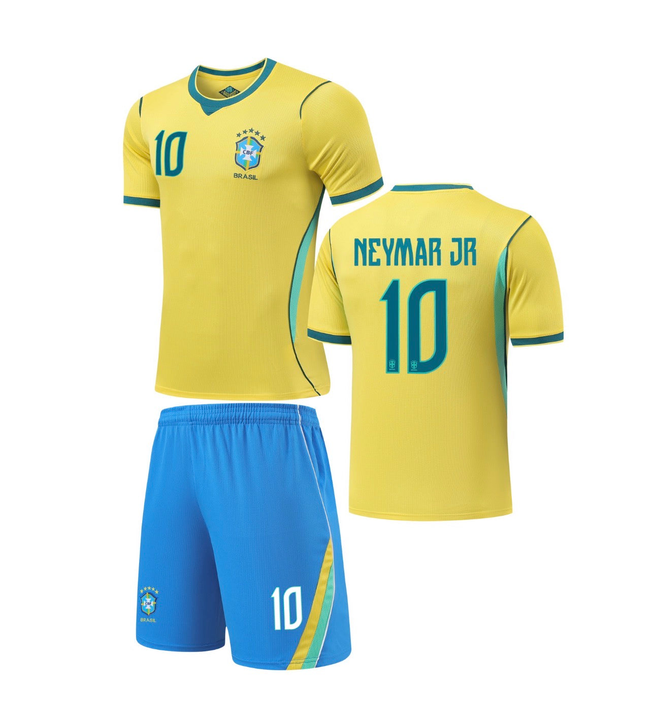 Football Jersey Brasil home Neymar jr  World Cup 2026 #number10 (Brazil jersey / Harmony day / Brasil shirt / Brasil jersey )