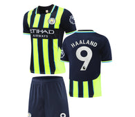 Football jersey Manchester City Haaland away 2024-2025 ( jersey and shorts / Mancity )