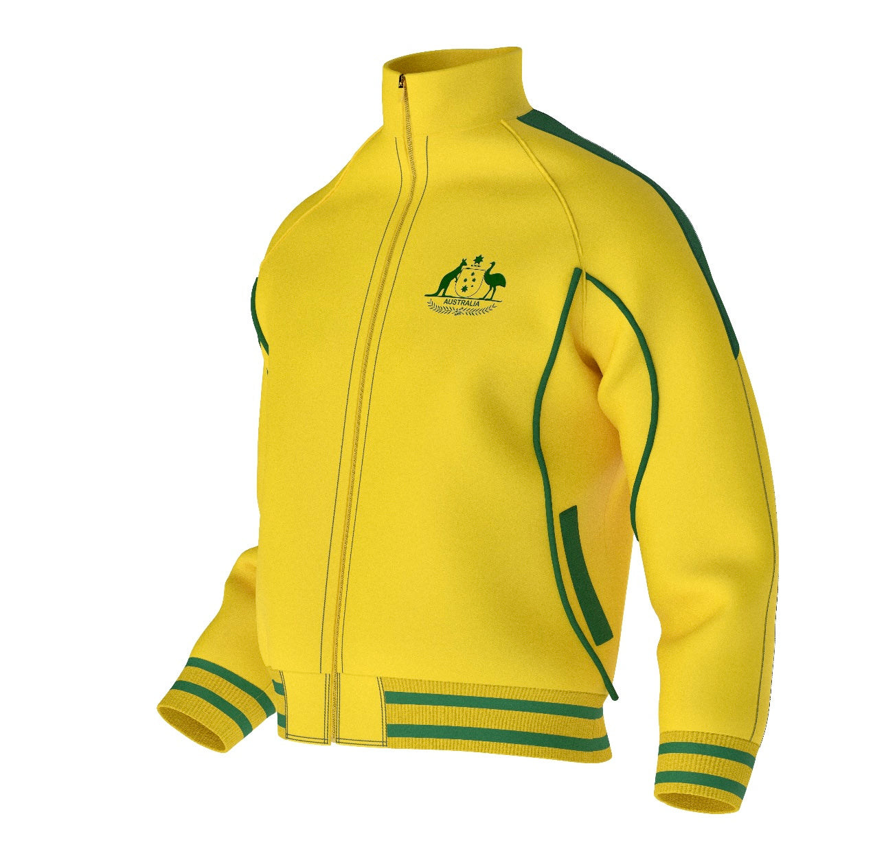 Australia  jacket 24/26( yellow/   training jacket / warm up jacket / Harmony day / AUS / Kerr / )