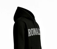 RONALDO black hoodie jumper 400grams ( High quality / super heavy 7# Ronaldo  / jumper )