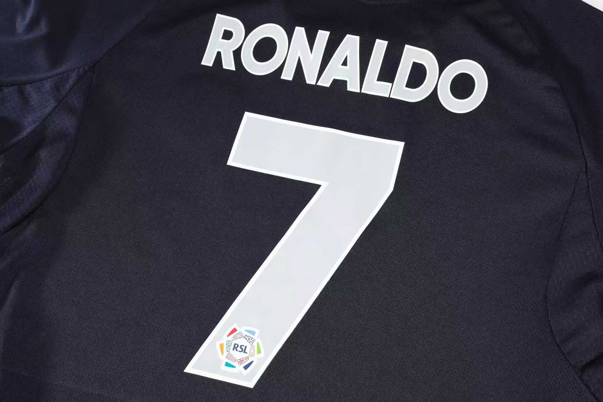 Football Jersey Al Nassr fc Away Ronaldo number#7  25/26 ( A Grade Quality / saudi arabian team / soccer shirt & shorts / football shirt )