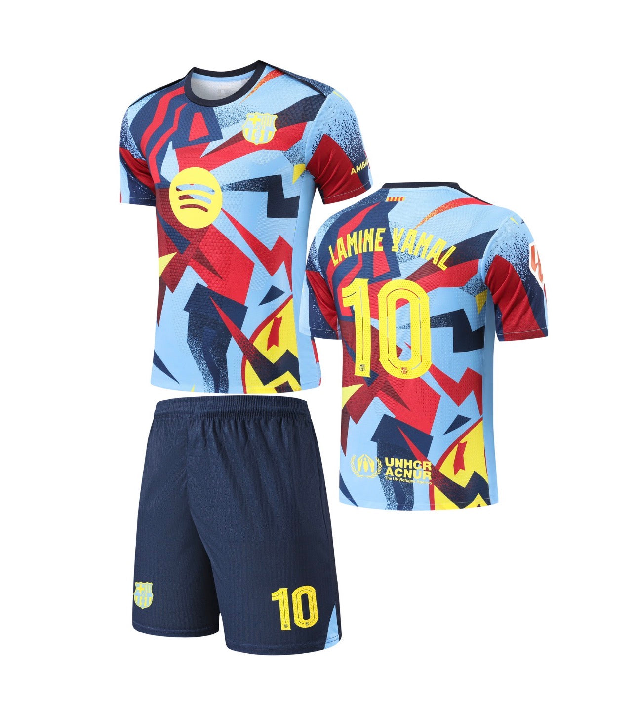 Football Jersey Barcelona fc  Black away 10# LAMINE YAMAL 2026 (A grade qaulity / soccer shirt / football shirt / Barca shirt / Barcelona / Spain shirt )