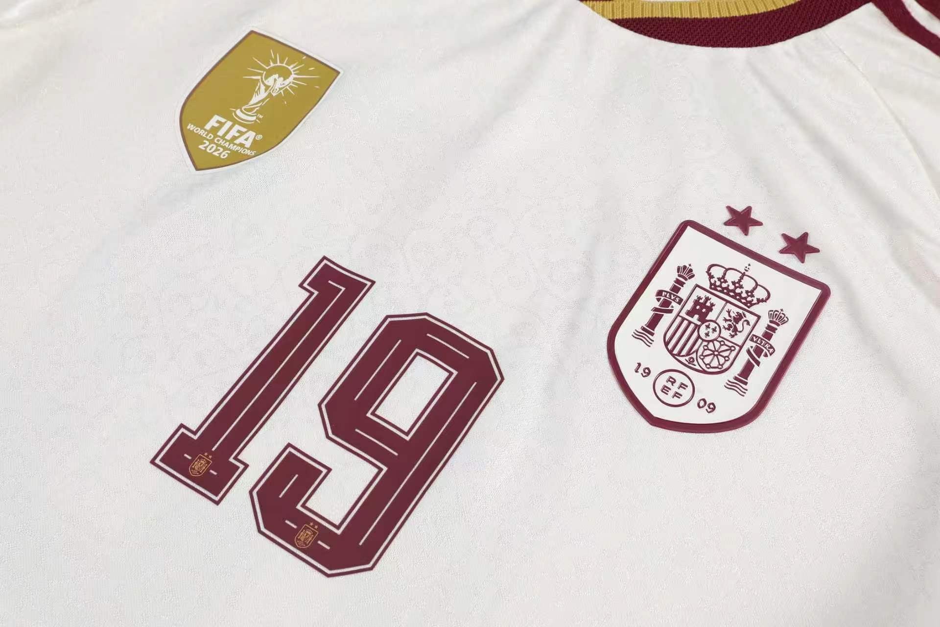 Football Jersey Spain Away LAMINE YAMAL #19 World cup 2026 ( A GRADE Quality/ soccer shirt /shorts / country Espana )