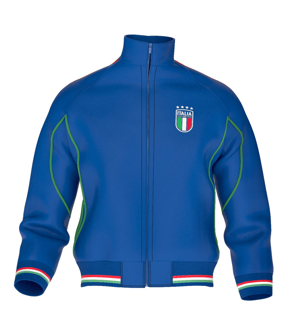 Italy jacket 24/26 ( italy blue / Italian training jacket / warm up ja