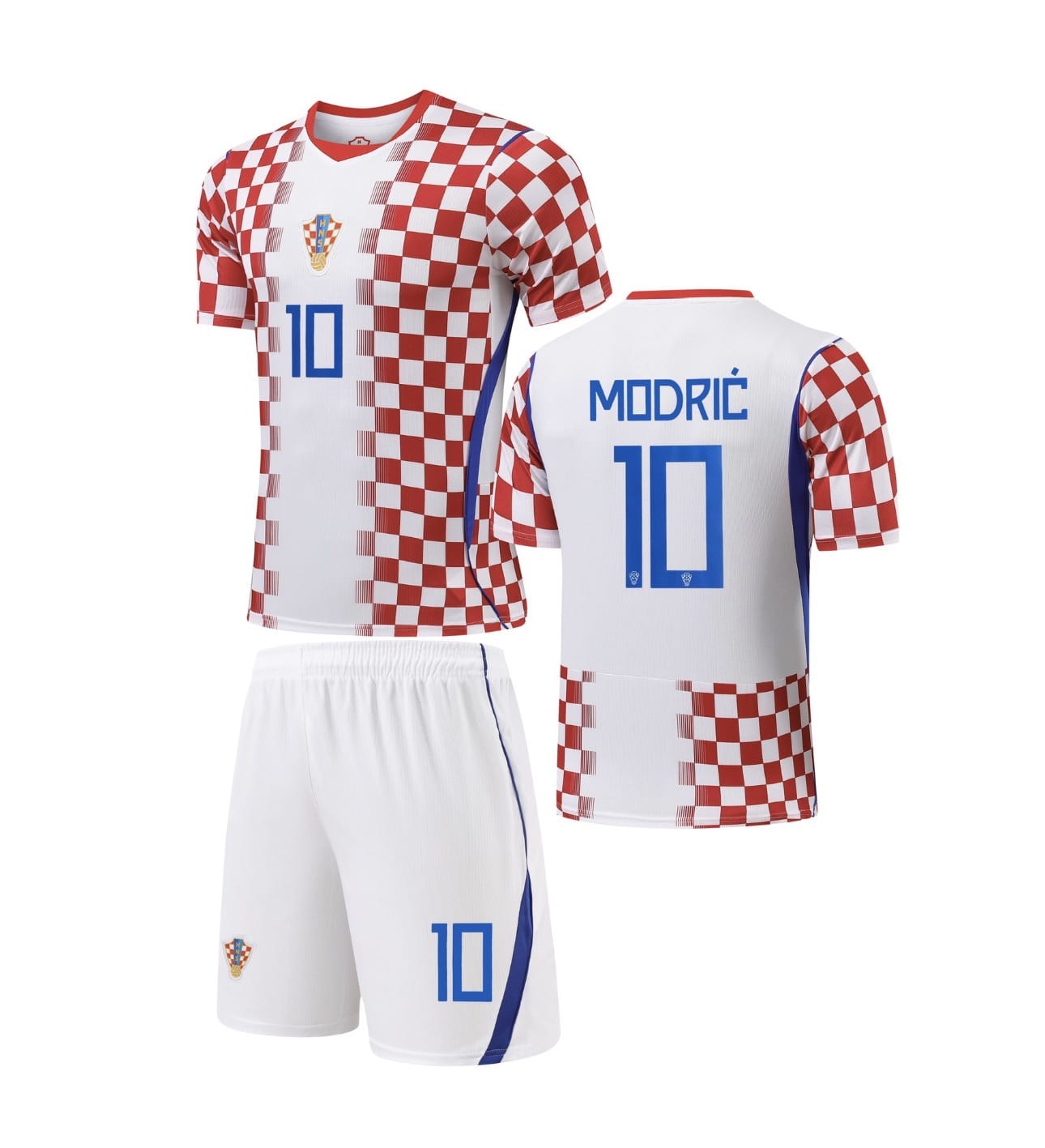 Football Jersey Croatia home Modric #number10 World Cup 2026 (soccer shirt / Harmony european day / football shirt set / euro / Croatian shirt )