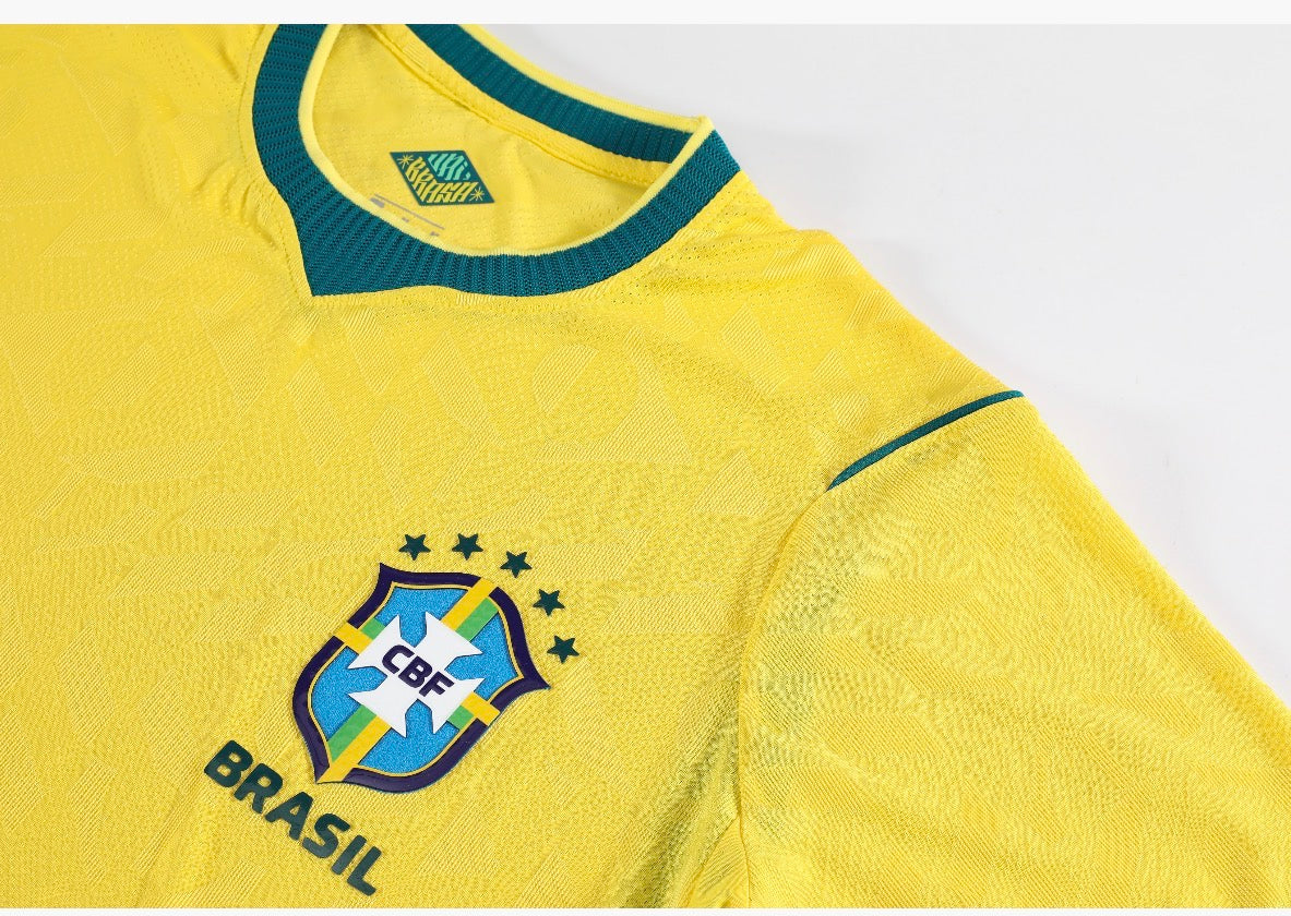 Football Jersey Brasil home Neymar jr World Cup 2026 #number10 (A grade quality Brazil jersey / Harmony day / Brasil shirt )