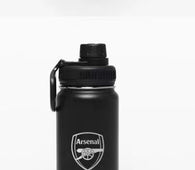 Metal Drink bottle ARSENAL ( cool water /  team / Gunners / training / school / sports / Gym / soccer)