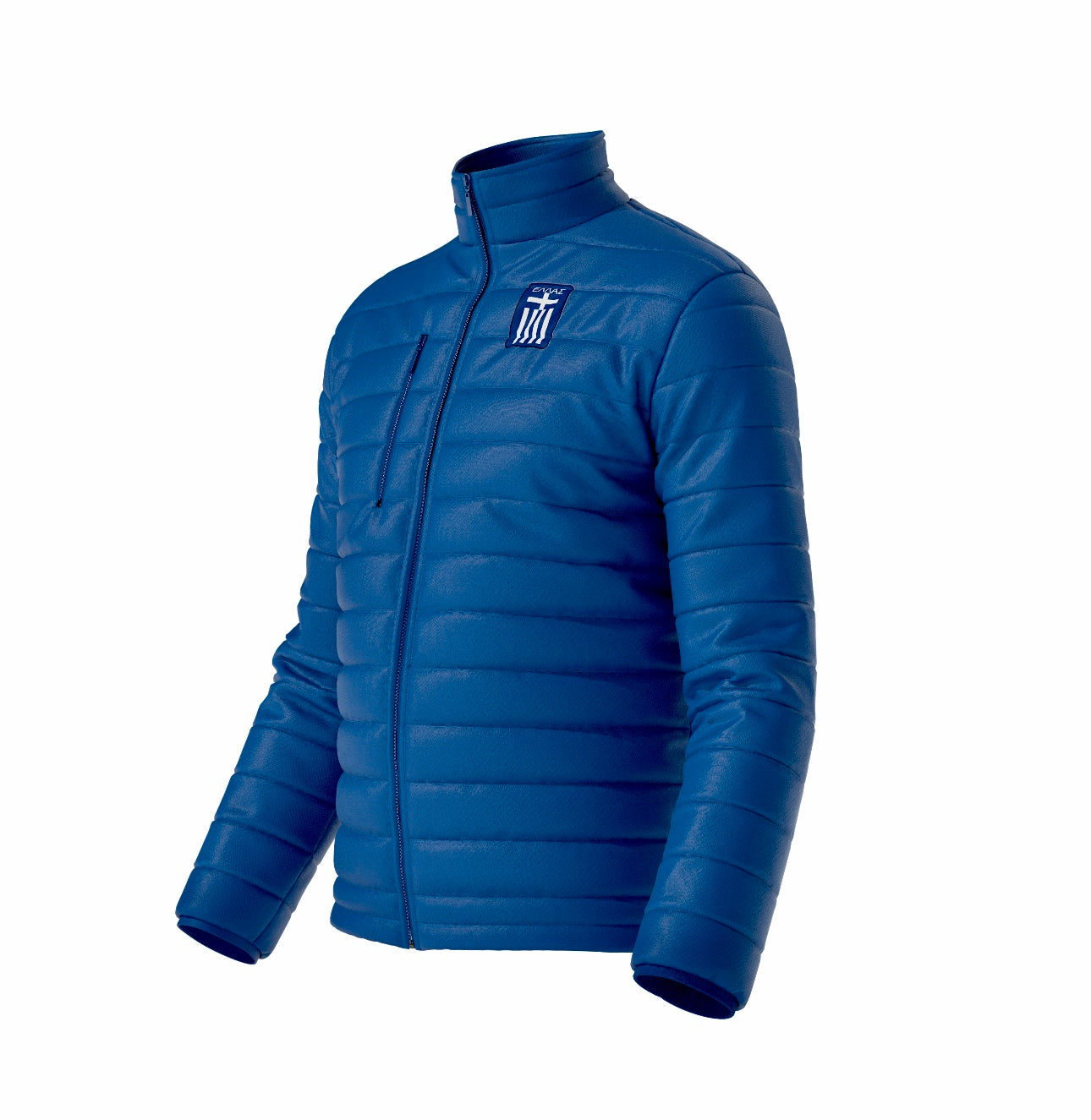 Greece Puffer jacket (Hellas blue / Greece training jacket / warm up jacket / Harmony day / Greek )