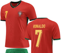 Football Jersey Portugal home Ronaldo 23/25 ( Harmony day / country jersey / football shirt / Portug al euro shirt  / Ronaldo jersey / European championship )