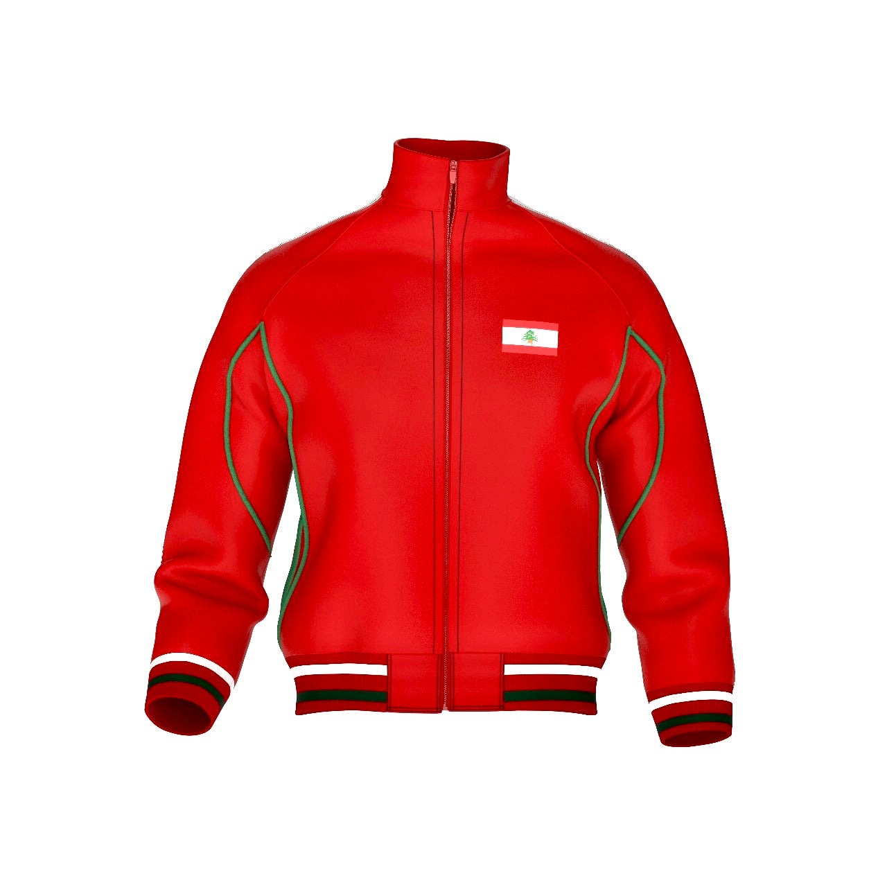 Lebanon jacket ( Zipper jacket  /training jacket / warm up jacket / Harmony day  / book week )