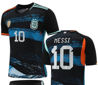 Football Jersey Argentina AWAY 24/25 Messi number#10 (soccer shirt / football shirt / Messi shirt / Messi soccer shirt / country shirt )