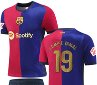 Football Jersey Barcelona fc  Home LAMINE YAMAL 2024-2025 (soccer shirt / football shirt / Barca shirt / Barcelona fluro / Spain shirt ) bc