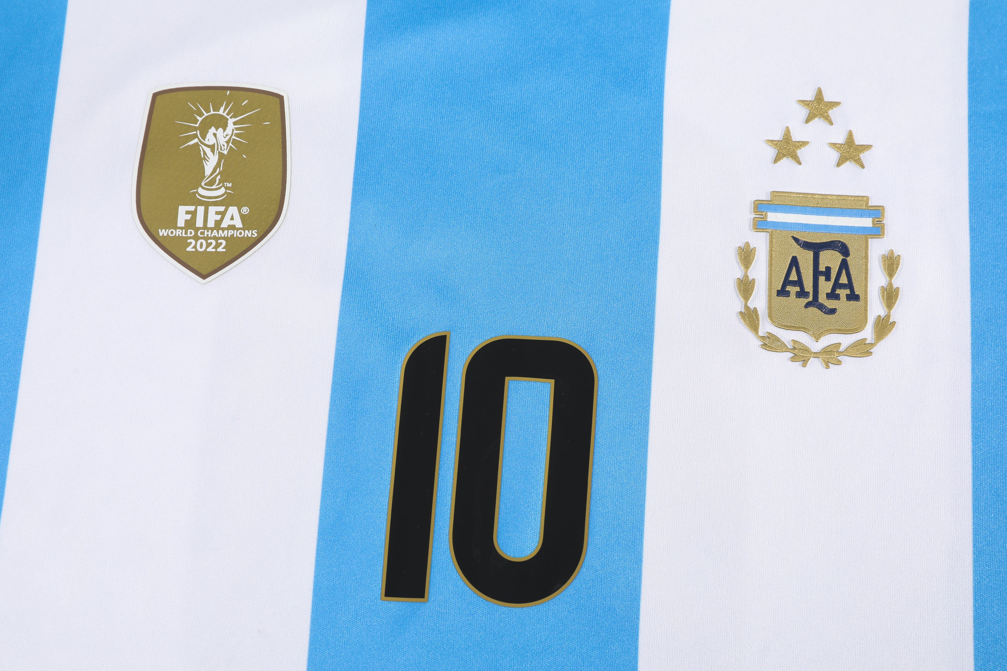 Football Jersey long sleeve Argentina home 24/26 Messi number#10 (A grade quality soccer shirt & shorts / football shirt / Lionel Messi shirt / Messi soccer shirt / country shirt )