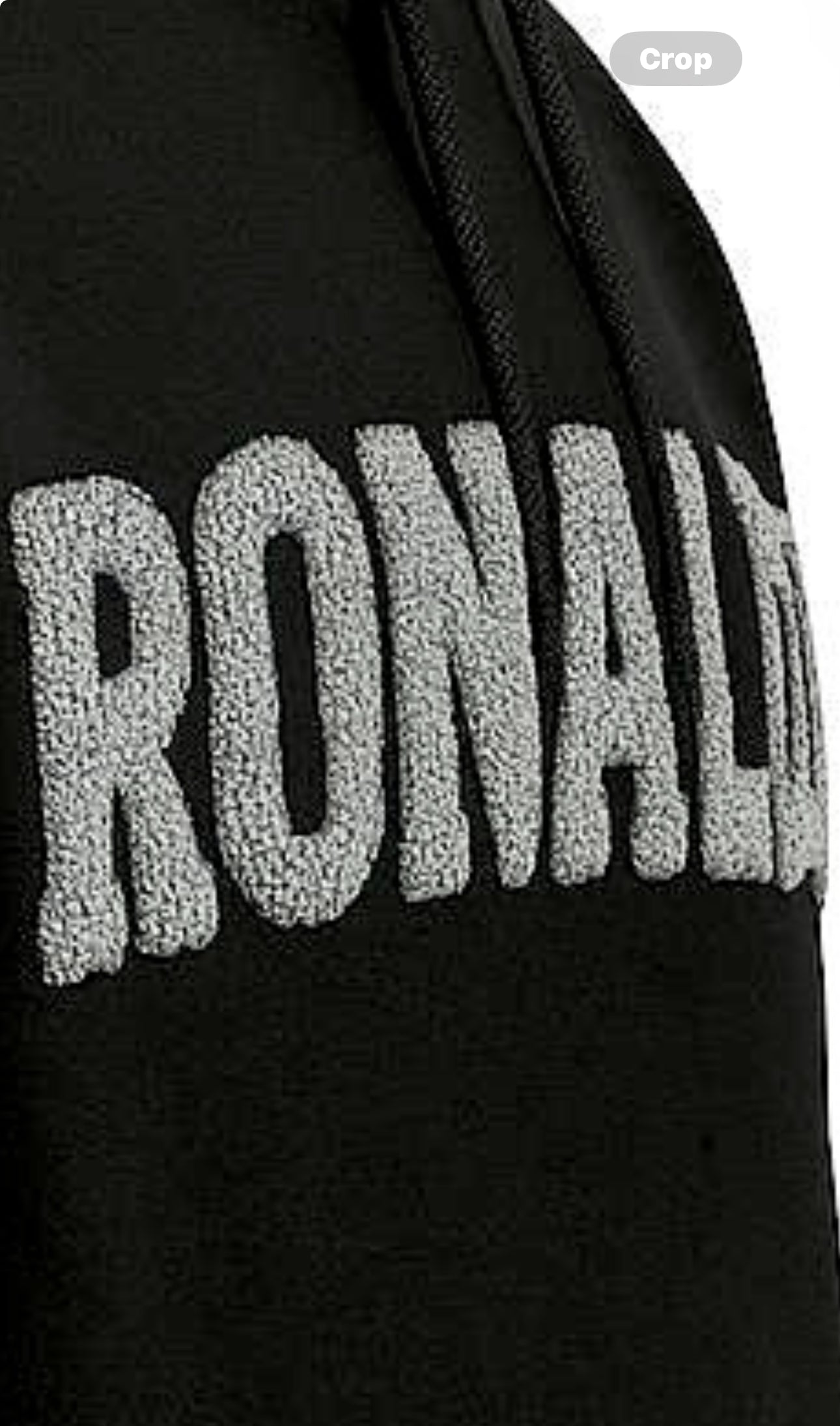 RONALDO black hoodie jumper 400grams ( High quality / super heavy 7# Ronaldo  / jumper )