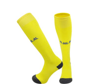 socks Ahilal  fc yellow 2023-2024( football socks / kids socks / adult socks / soccer socks)