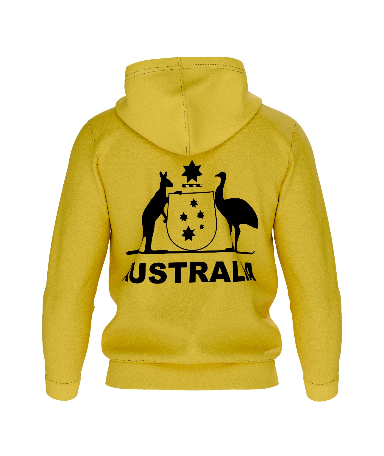 Australia  hoodie jumper 24/26( yellow/   training jacket / warm up jacket / Harmony day /  fleece / AUS jumper)