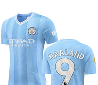 Football jersey Manchester City Haaland home 2023-2024 ( shirt and shorts / Mancity/ specials )