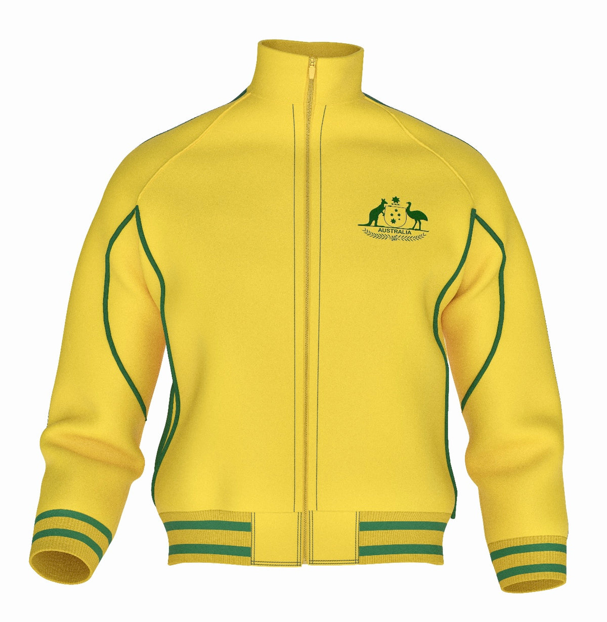 Australia jacket 24/26( yellow/ training jacket / warm up jacket / Har