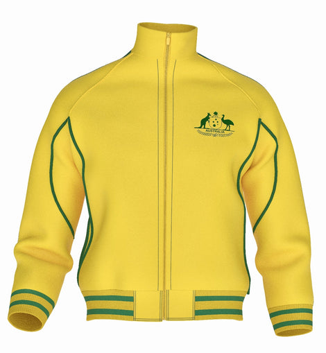 Australia  jacket 24/26( yellow/   training jacket / warm up jacket / Harmony day /  jersey / AUS jumper)