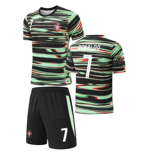 Football Jersey Portugal Training Ronaldo 25/27( A GRADE QUALITY / Harmony day / country jersey & shorts / European championship )