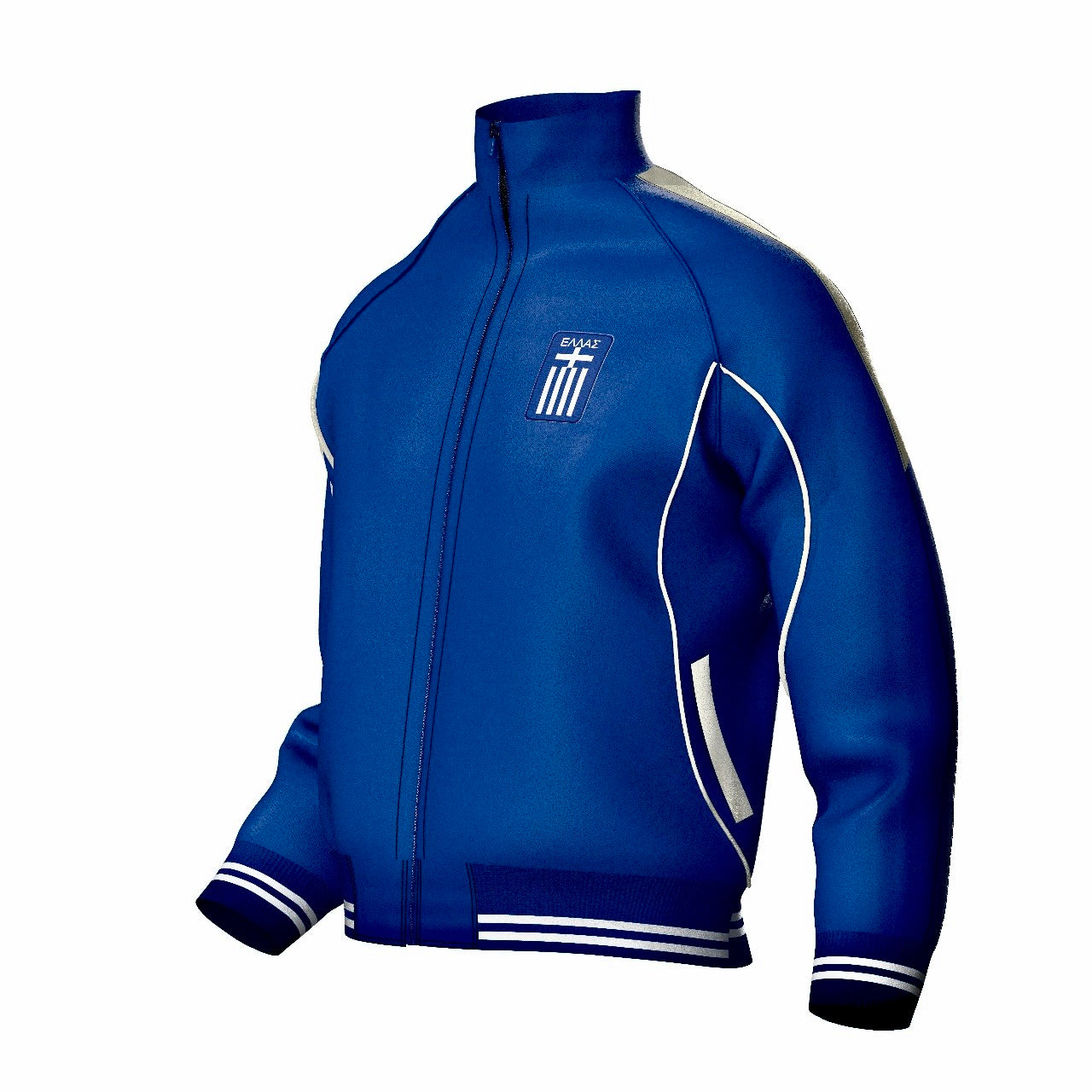 Greece jacket (Hellas blue / Greece training jacket / warm up jacket / Harmony day / greek jersey / Greek Ελλάς book week )
