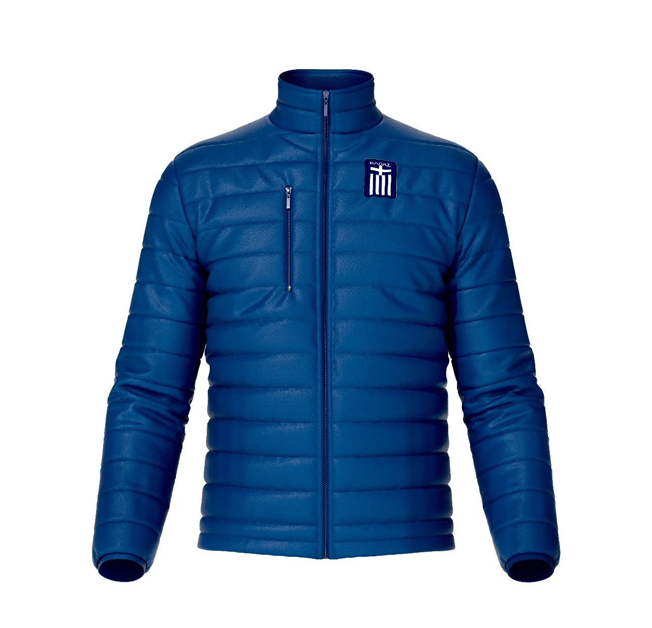 Greece Puffer jacket (Hellas blue / Greece training jacket / warm up jacket / Harmony day / Greek )