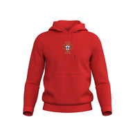 Portugal Hoodie Jumper 24/26 (fleece/ Ronaldo/ red jumper /  training / warm up / Harmony day / Portuguese jumper)