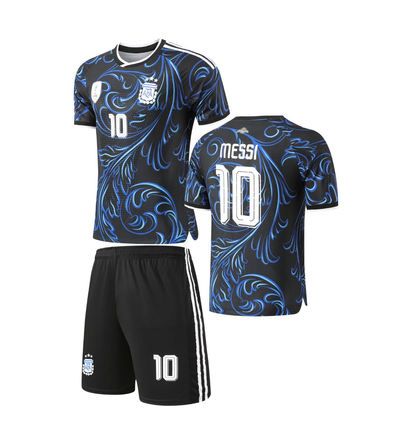 Football Jersey Argentina Away Messi number#10 World Cup 2026 ( A Grade Quality soccer shirt & shorts / Lionel Messi / soccer / country )