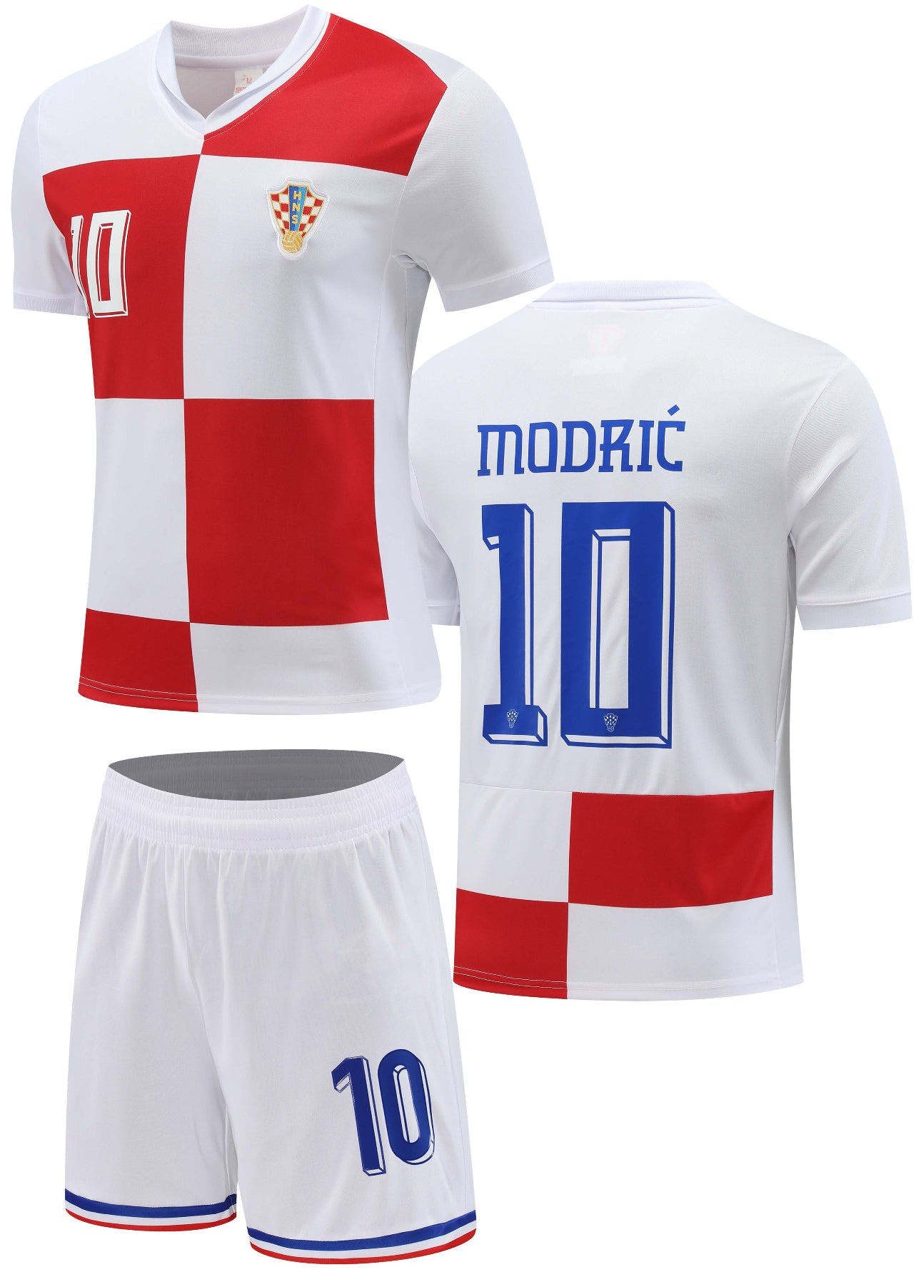 Football Jersey Croatia home 24/26 Modric #number10 (soccer shirt / Harmony european day / football shirt / Modric euro shirt / Croatian shirt )