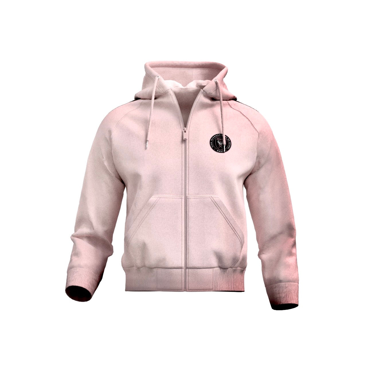 Inter Miami fc Pink Zipper hoodie jumper 24/26 ( winter  / baby pink / training jacket / warm up jacket / Harmony day / light pink / messi jumper)
