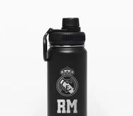 Metal Drink Bottle Real Madrid ( cool water / team / training / school / sports / Gym / soccer)