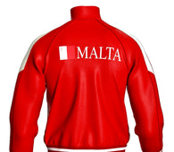 Malta jacket (red padded / winter training warm up jacket / Harmony day / Maltese winter  book week )